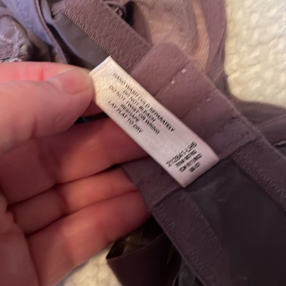 NWOT Victorias Secret Unlined Purple/Mauve Lace Bra & Panty set 38D/XL - Picture 8 of 8